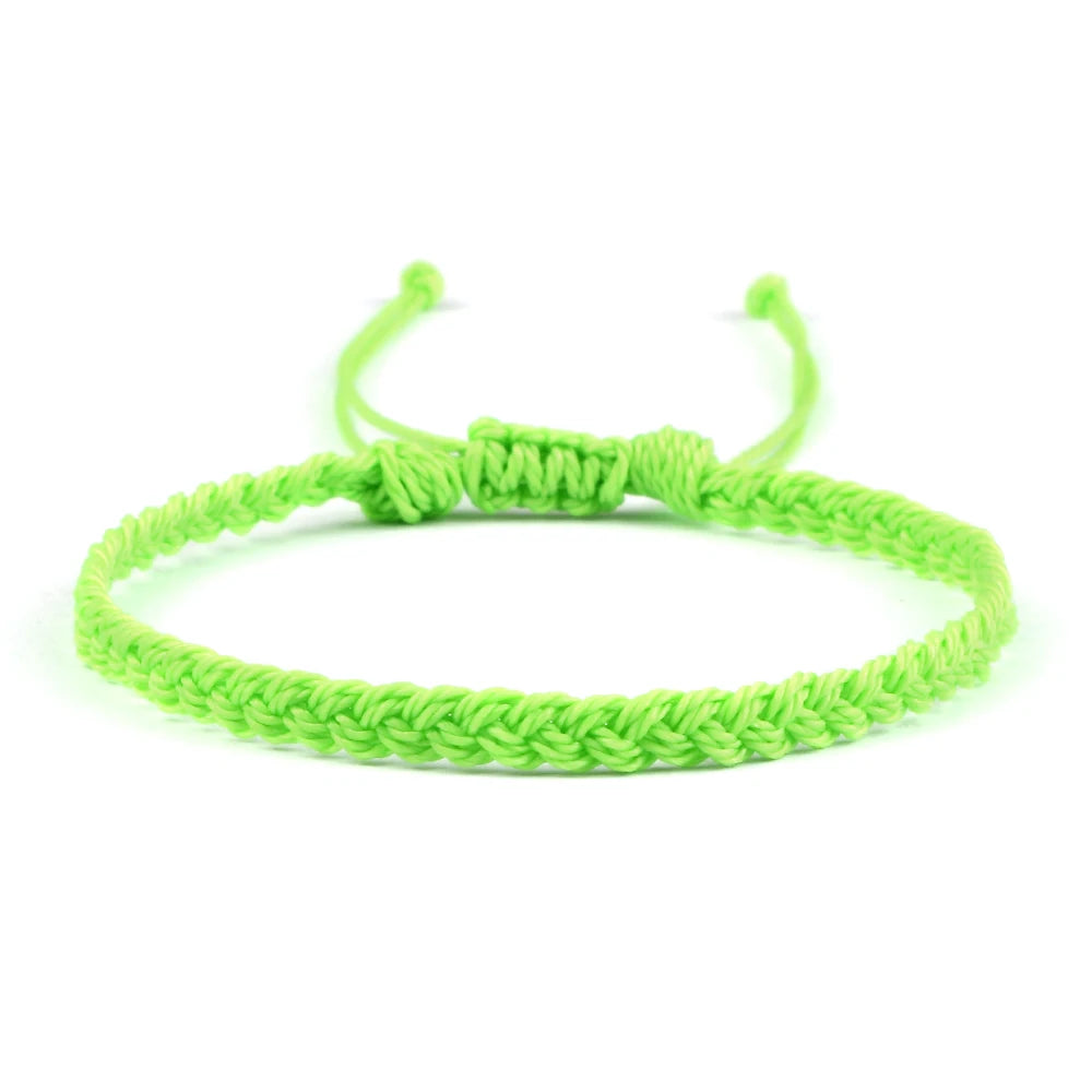 Adjustable Waterproof Wax String Bracelet – Handmade Tibetan Buddhist Friendship & Prayer Jewelry - Image 14