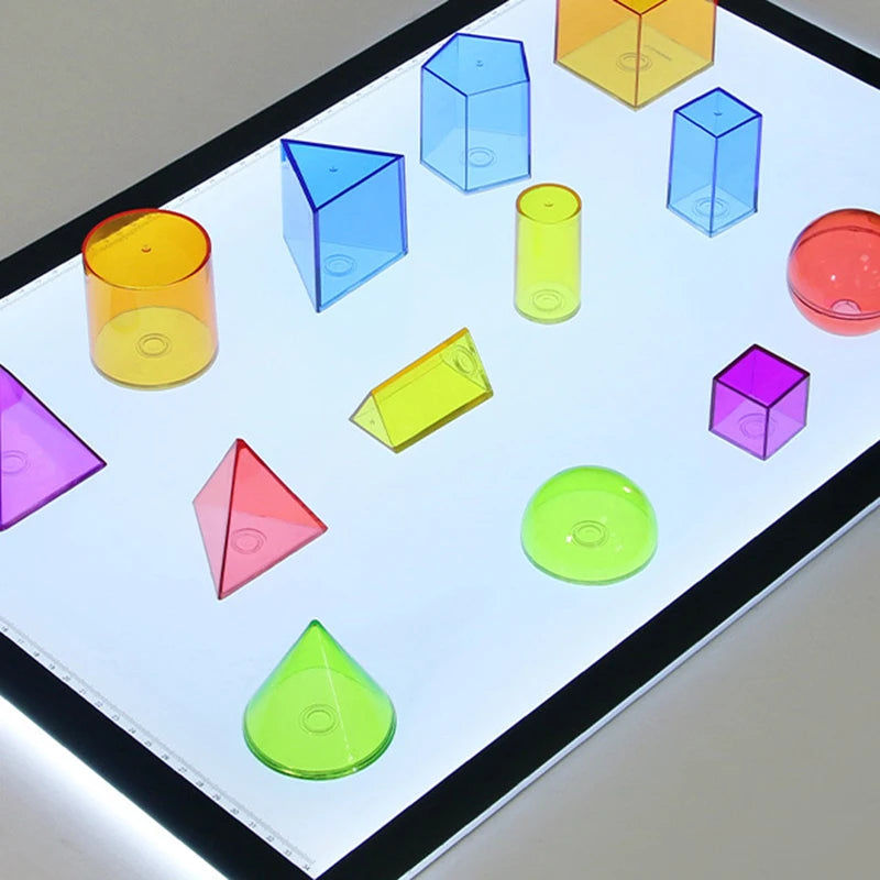 Montessori Light Table - Transparent LED Learning Toys - Image 6