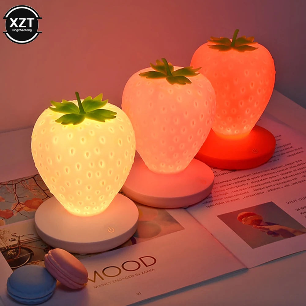 LED Strawberry Lamp for Bedroom - Image 4