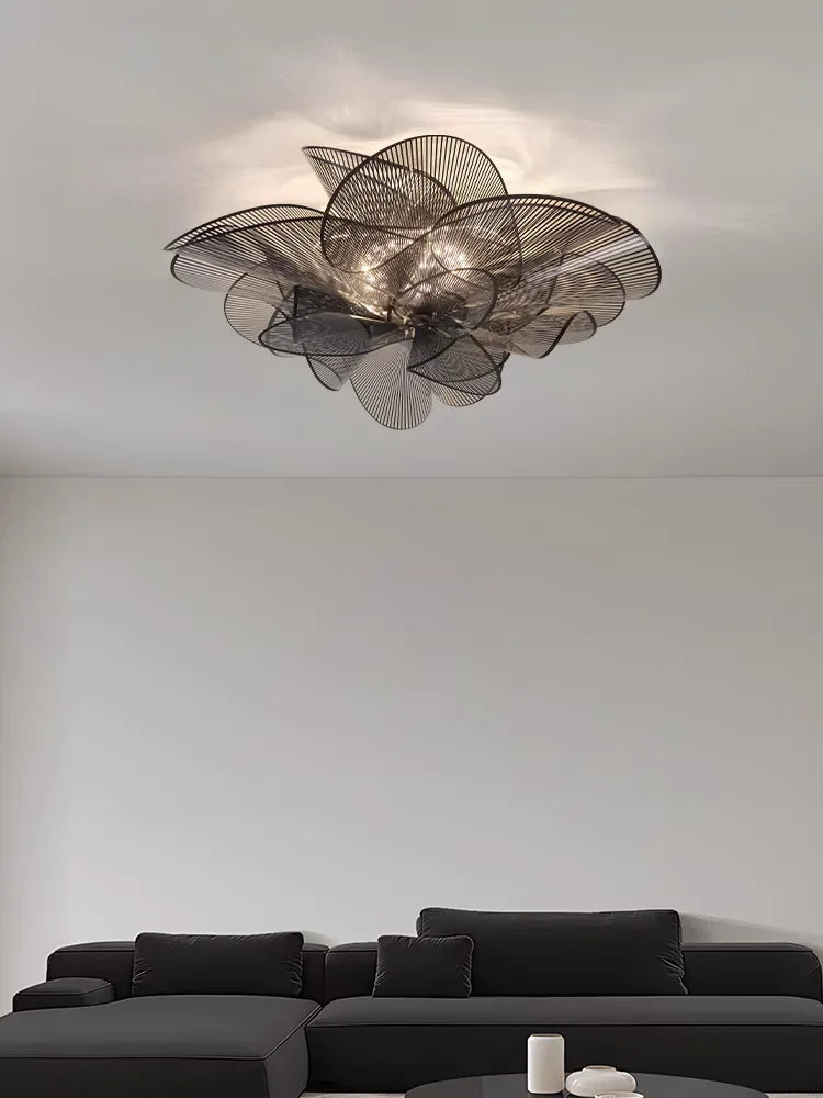 Nordic Classic Ceiling lamps Black/White PVC Modern Designer - Image 2