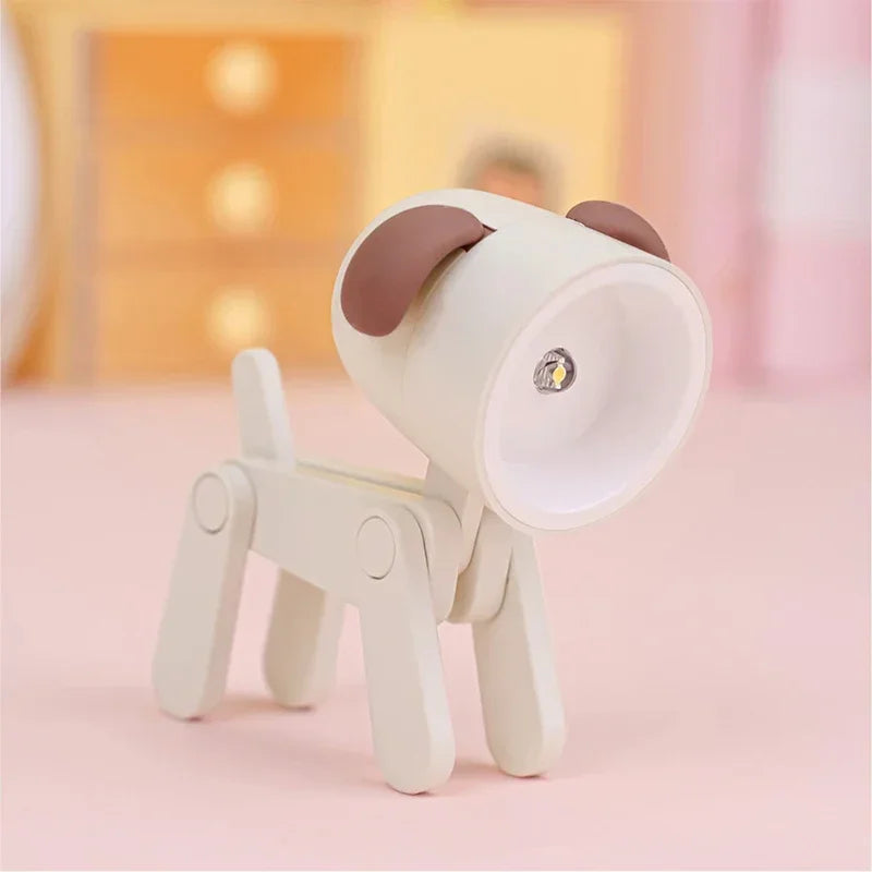 Mini LED Night Light – Foldable Dog & Deer Desk Lamp for Kids' Room & Holiday Decor - Image 17