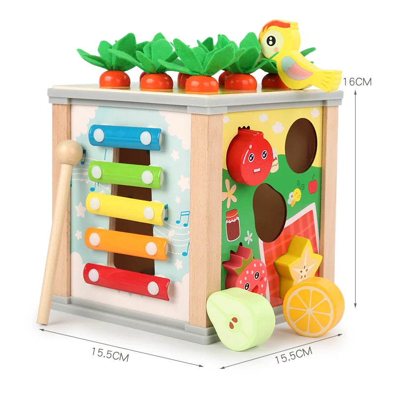 Montessori Wooden Beaded Treasure Box - Image 7