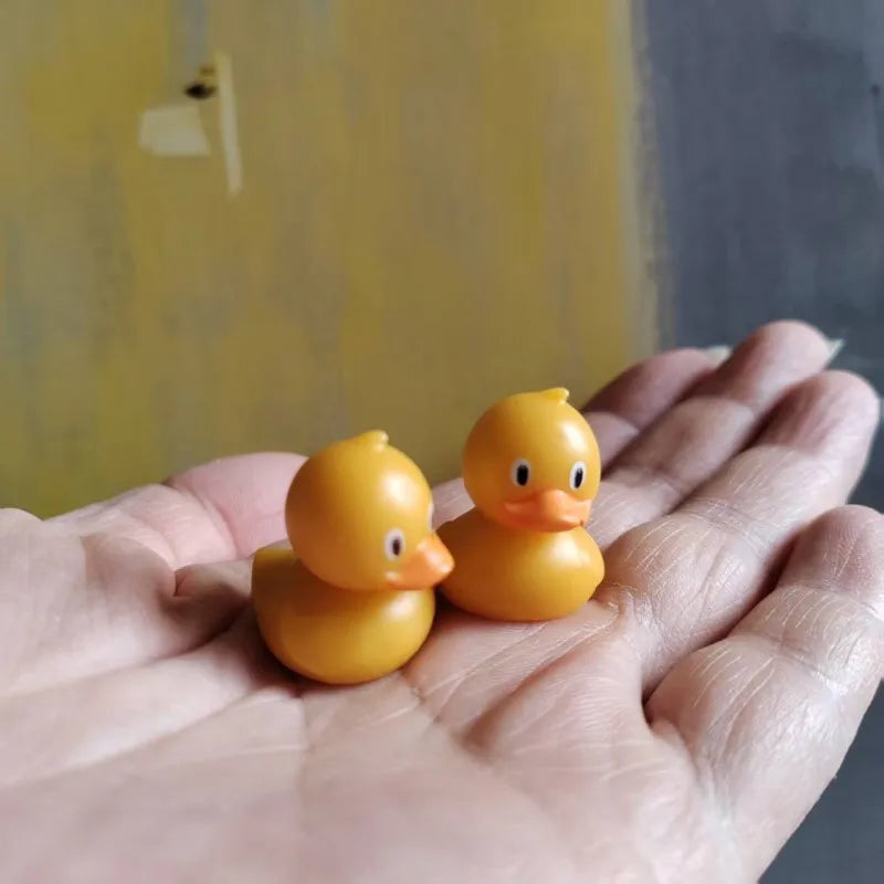 10pcs Mini Colored Duck Figurines – Cute Miniatures for Fairy Gardens, Terrariums, Bonsai & DIY Dollhouse Crafts - Image 8