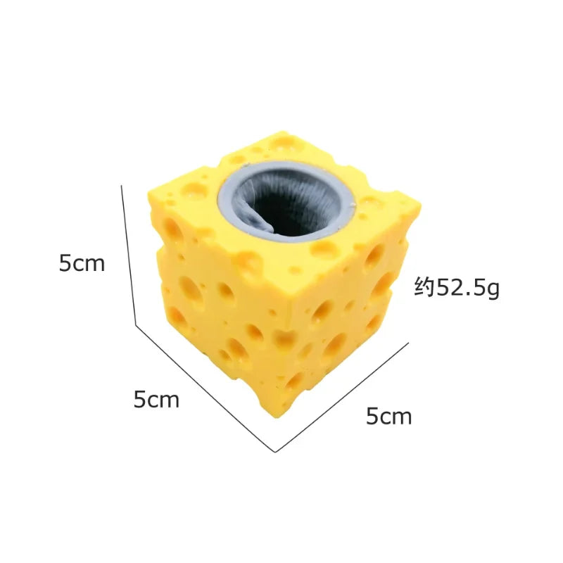 Pop Up Funny Mouse & Cheese Block - Image 6