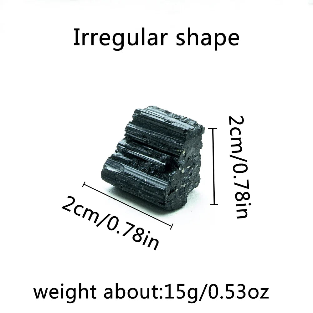 180g Natural Black Tourmaline Gravel – Raw Crystal Specimen for Healing & Collection - Image 6