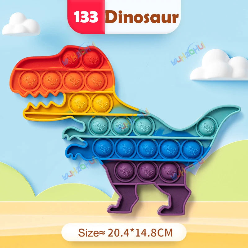 Rainbow Pop Push Bubble Fidget Toy - Image 11