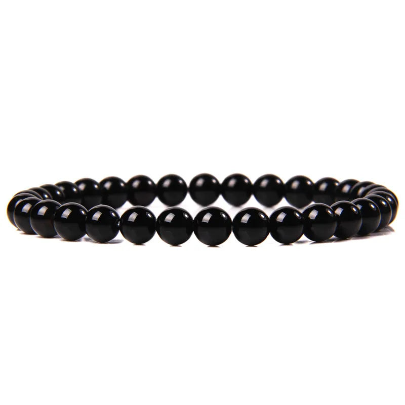 6MM Natural Agate Bead Stretch Bracelet – Healing Energy Jewelry for Men & Women - Image 36