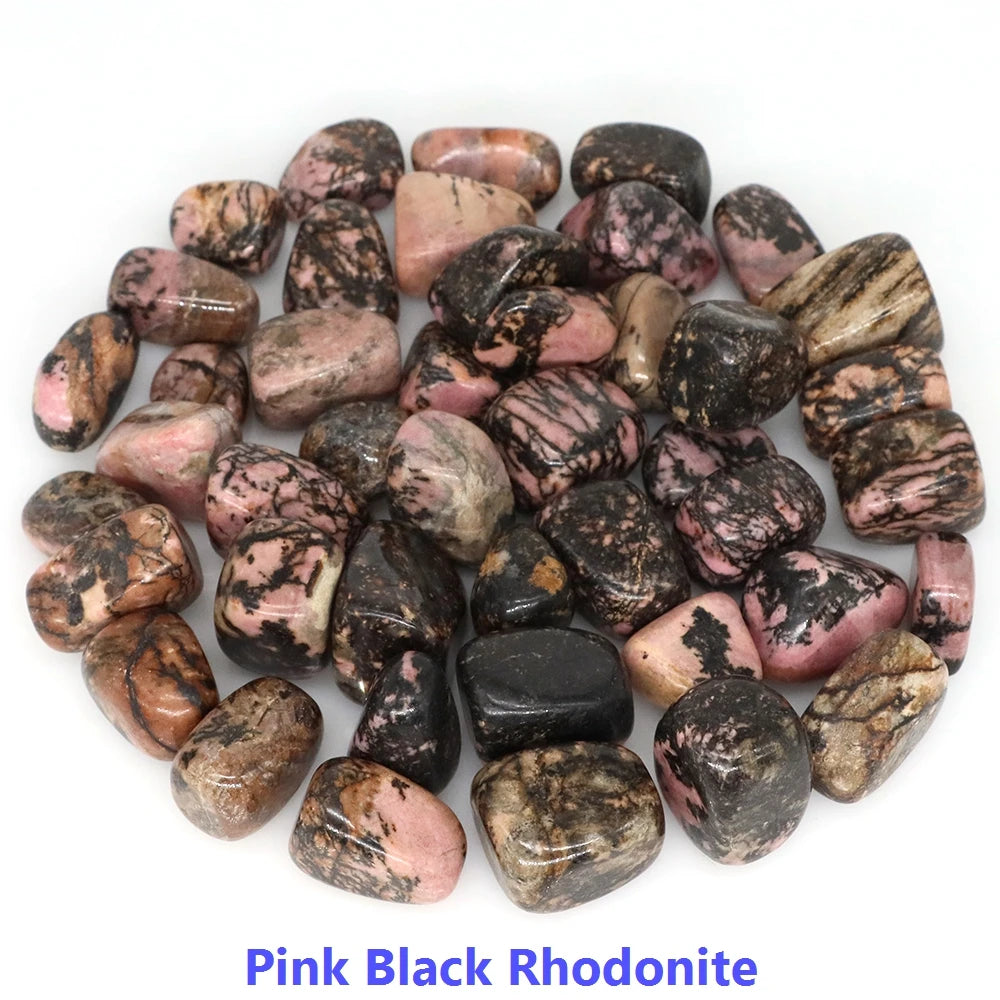 Natural Rose Quartz & Amethyst Tumbled Stone Gravel – Polished Healing Crystals for Home Decor & Aquarium - Image 11