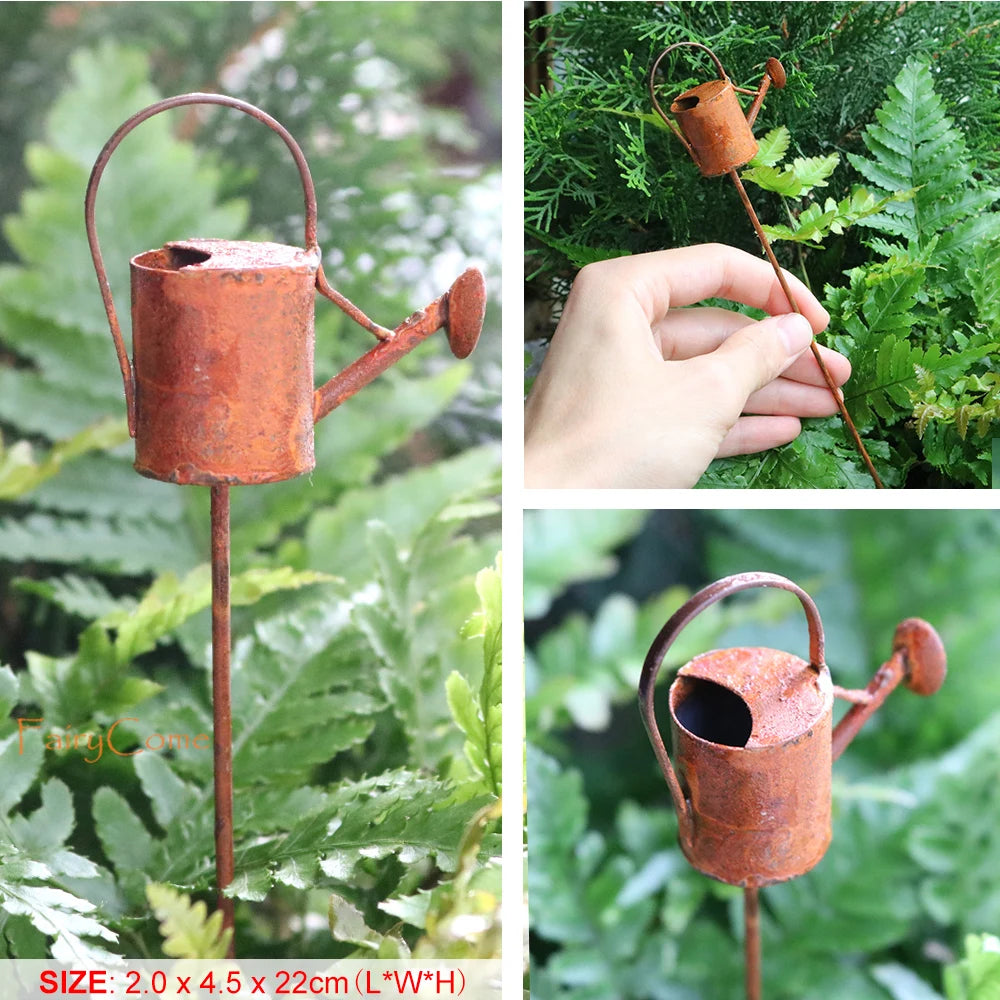 Miniature Windmill Metal Decoration for Fairy Gardens - Image 16