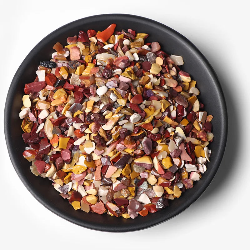 3–5MM Natural Stone Gravel Chips – Quartz, Agate, Jasper Healing Crystals for Home & Aquarium Decor - Image 44