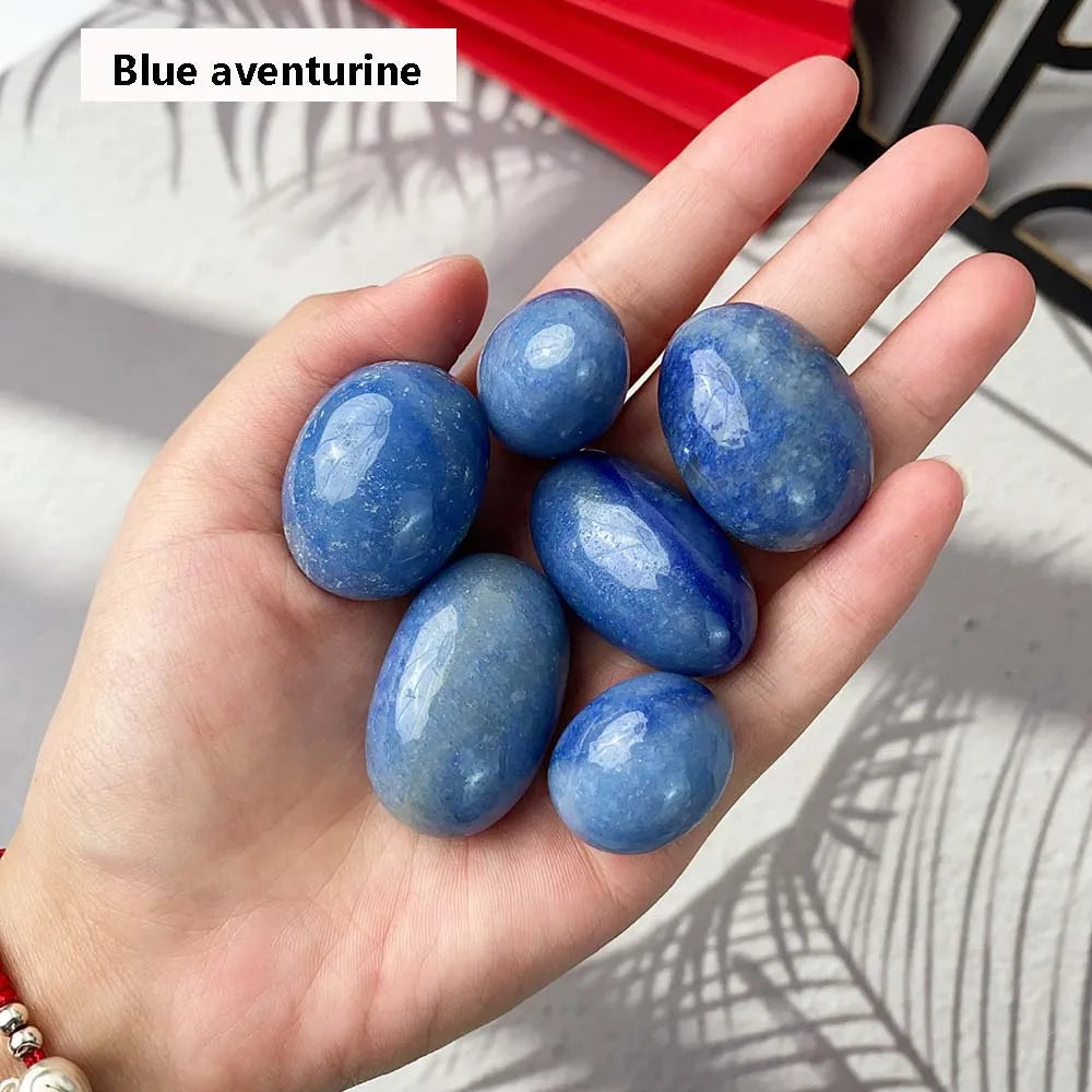 Natural Crystal Tumbled Stone Cubes – Polished Quartz, Amethyst & Gemstones for Healing, DIY & Decor - Image 29