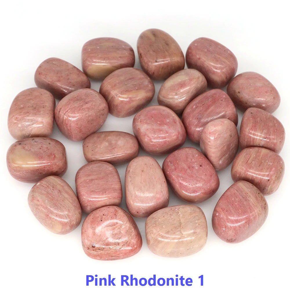 Natural Rose Quartz & Amethyst Tumbled Stone Gravel – Healing Crystals for Reiki, Aquarium & Home Decor - Image 43