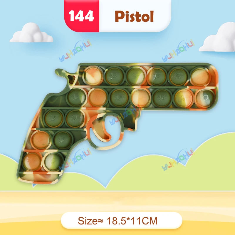 Rainbow Pop Push Bubble Fidget Toy - Image 26