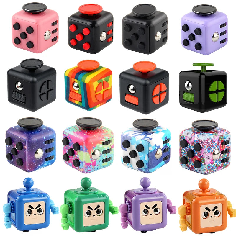6/12 Sides Cube Decompression Toy