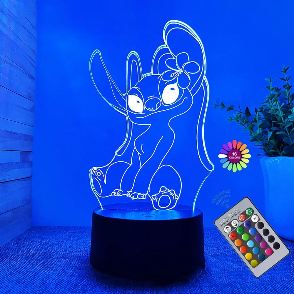 3D Illusion Stitch Night Light - Image 6