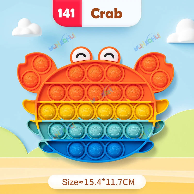 Rainbow Pop Push Bubble Fidget Toy - Image 16