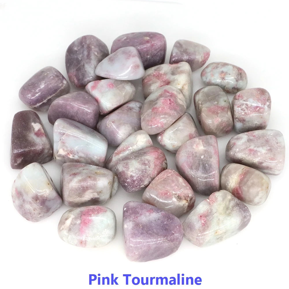 Natural Rose Quartz & Amethyst Tumbled Stone Gravel – Healing Crystals for Reiki, Aquarium & Home Decor - Image 23
