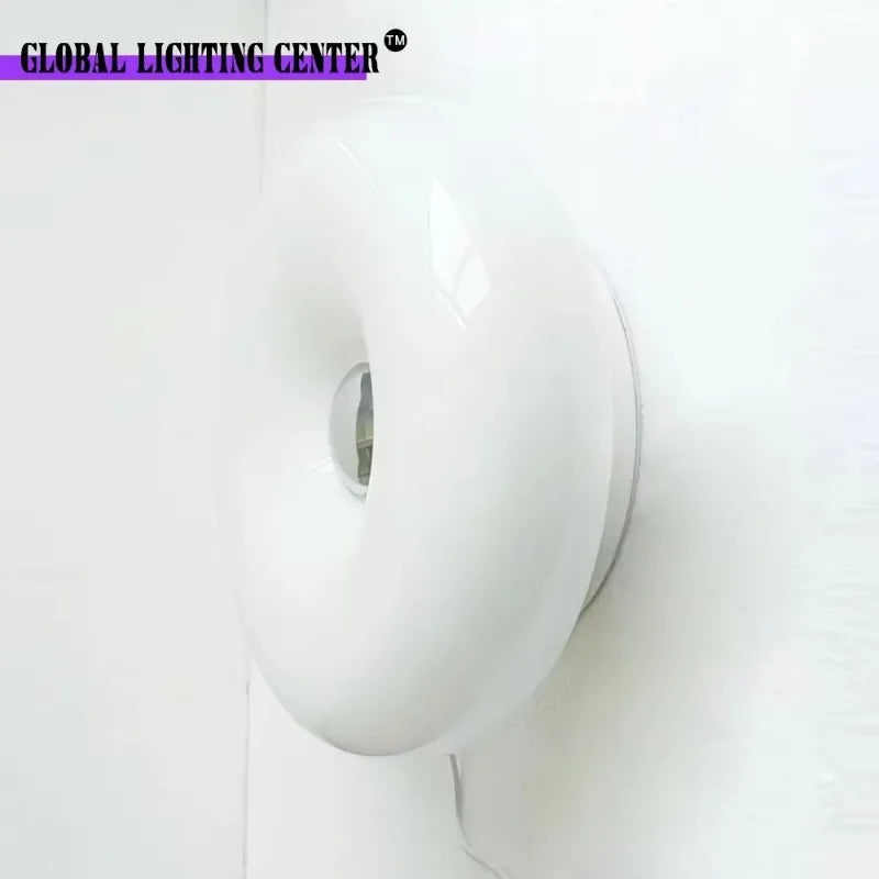 Donut Lamp - Orange Round LED Light - Image 4