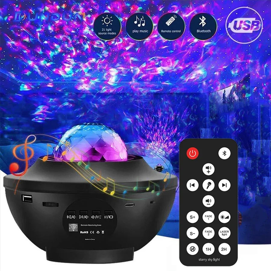 New LED Starry Galaxy Projector Night Light - Image 7